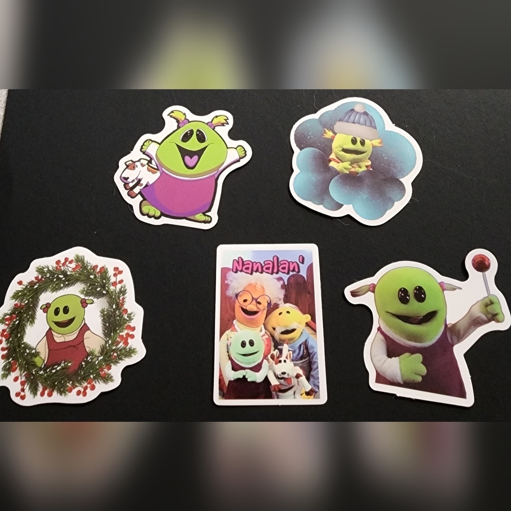 Mona Nanalan' Vinyl Sticker 5pk Nickelodeon